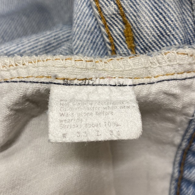 LEVI'S 501 RED LINE CUT OFF 80S 「雰囲気系、実寸W31.5 L28 LEVI'S 501 RED LINE CUT OFF 80S 「雰囲気系、実寸W31.5 L28