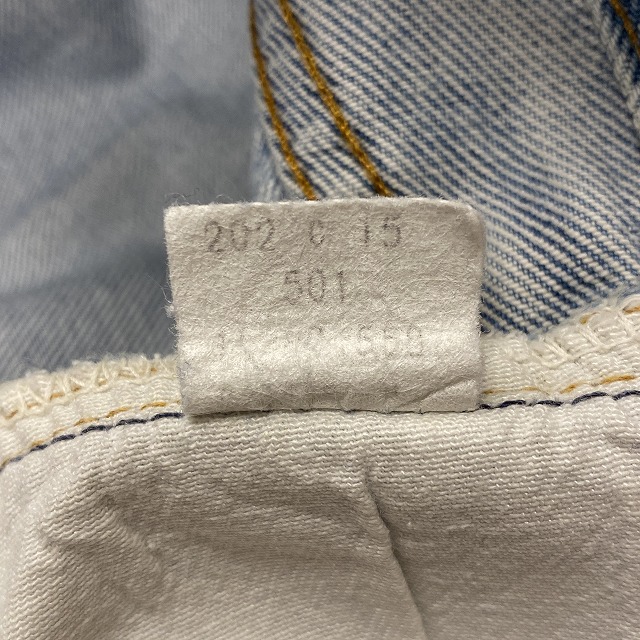 LEVI'S 501 RED LINE CUT OFF 80S 「雰囲気系、実寸W31.5 L28 LEVI'S 501 RED LINE CUT OFF 80S 「雰囲気系、実寸W31.5 L28