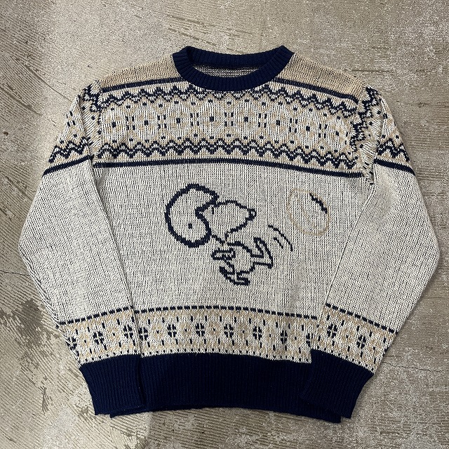 1970'S VINTAGE SNOOPY SWEATER｜SAFARI サファリ｜高円寺