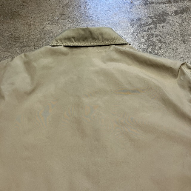 LL BEAN NYLON COACH JACKET 1980'S OLD TAN XL-TALL｜SAFARI