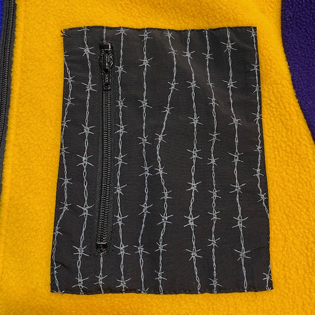 LAST CHANCE 有刺鉄線 CRAYZY COLOR FLEECE OLD MODEL｜SAFARI