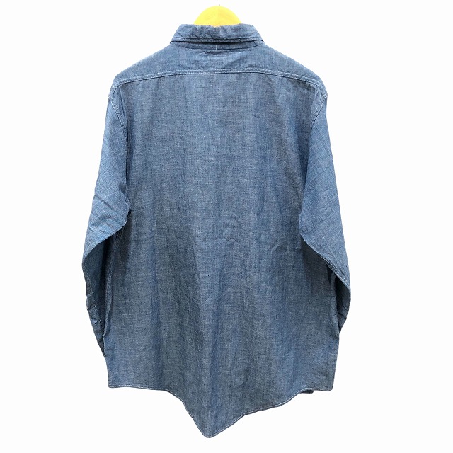 60s Sears コットン シャンブレーシャツ M - Sixpacjoe Web Shop